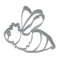 Bee flying 7 cm