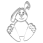 Preview: Hase mit Pfoten 9 cm