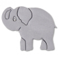 Preview: Elefant hoher Rüssel 7 cm