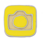 Preview: App-Ausstecher Camera 5 cm