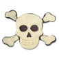 Preview: Totenkopf Ausstechform 9 cm