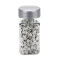 Preview: Dekorzucker Sterne silber 40g.