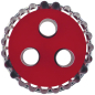 Preview: Linzer mit Auswerfer 6,5 cm Edelstahl