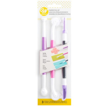 Modellier-Set Wilton Fondant & Gum Paste Tool Set, 3teilig