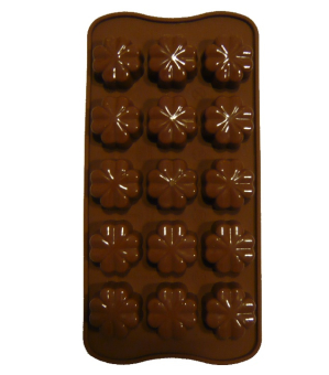 SilikoMart Easy Choc Fleury-Kleeblatt
