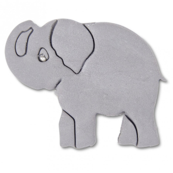 Elefant hoher Rüssel 7 cm