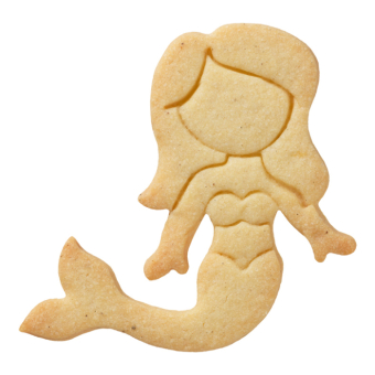 Meerjungfrau schwimmend 9 cm