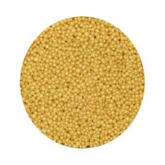 Dekorzucker Nonpareilles Gold 65g. Städter