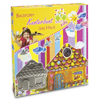 Haus Backform Kunterbunt 26cm, Städter