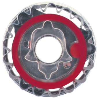 Linzer m. Glocke mit Auswerfer 4,8 cm Edelstahl