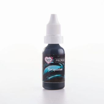 Speisefarbe flüssig türkis 16ml. Rainbow Dust ProFlo Turquoise