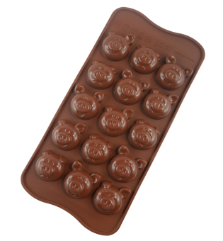 Silikomart Easy Choc Pigs / Schweinchen