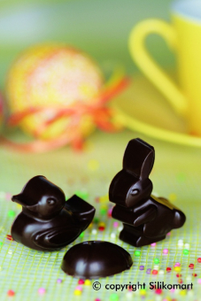 SilikoMart Easy Choc Ostern