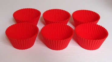 Muffin Backförmchen Silikon 6er Silikomart