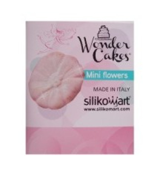 Deko-Ausstecher Silikon-Prägeset Blume Silikomart