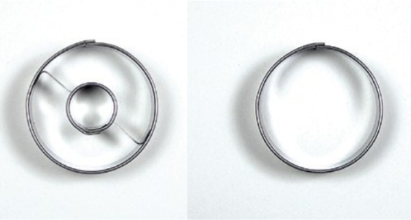 DUO Ausstecher Kreis mit Kreis 3,5 cm