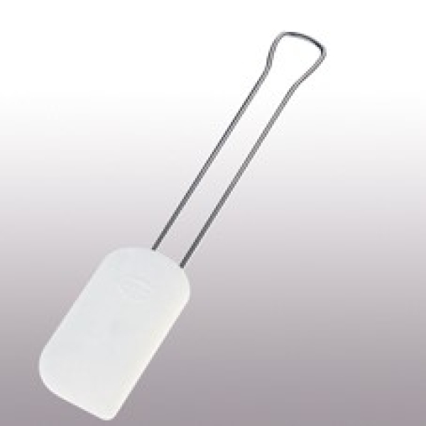 Teigschaber Gummi mit Edelstahlgriff, Mini, 20 cm Dr. Oetker