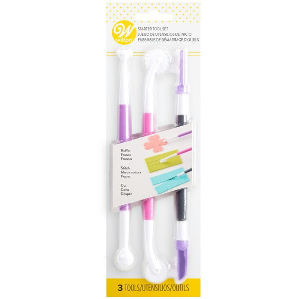 Modellier-Set Wilton Fondant & Gum Paste Tool Set, 3teilig