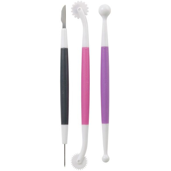 Modellier-Set Wilton Fondant & Gum Paste Tool Set, 3teilig