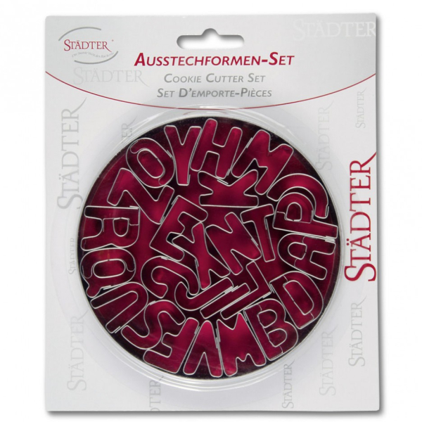 Buchstaben-Set klein 26-tlg. 2,5 cm