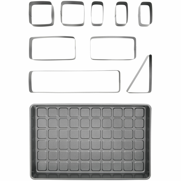 Zahlen und Buchstaben Backform von Wilton