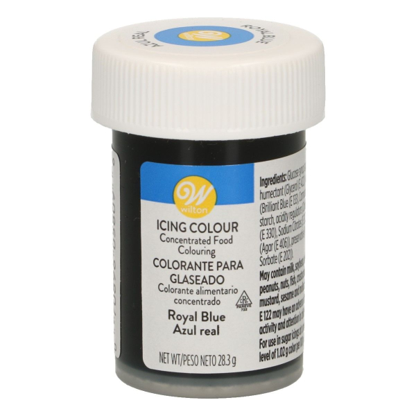 Speisefarbe Paste Königsblau / Royal Blue 28g. Wilton