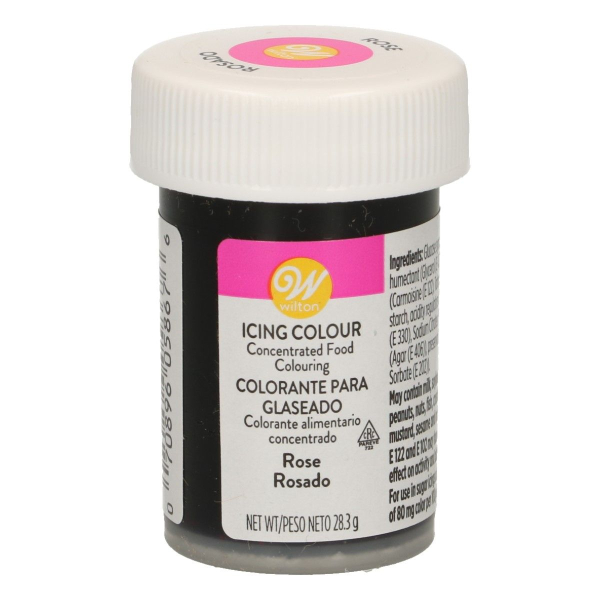 Speisefarbe Paste Rosa / Rosé 28g. Wilton