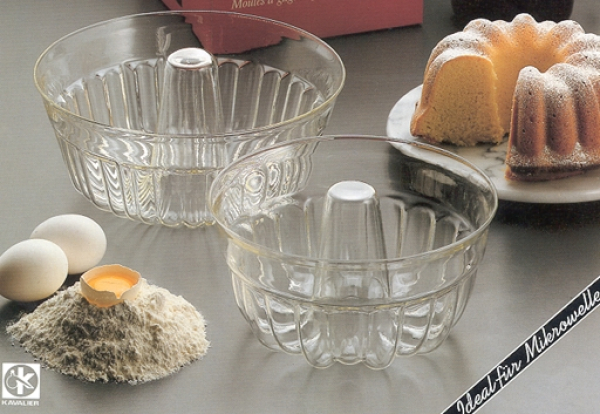 Glas-Gugelhupfform Simax 21 cm