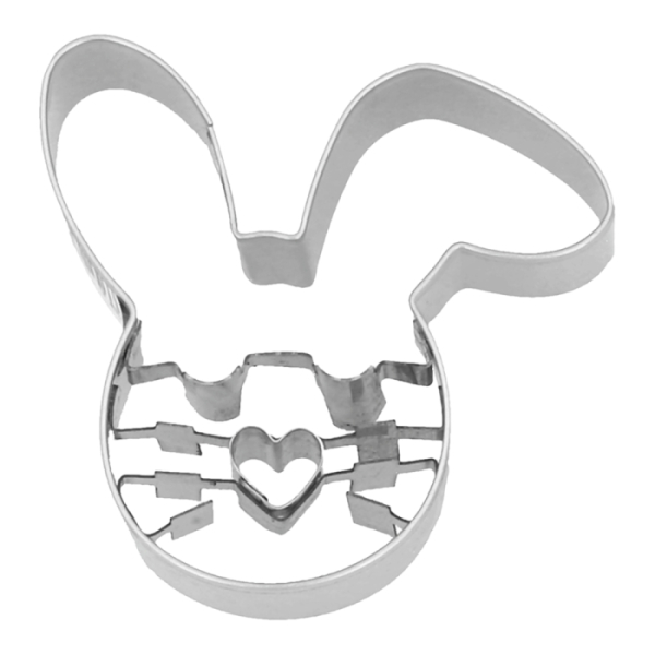 Hasengesicht mit Herznase 5 cm