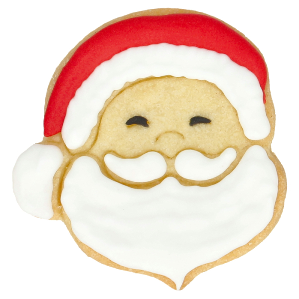 Weihnachtsmann Kopf 6 cm