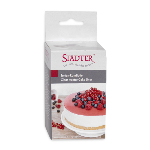 Tortenrandfolie 10 cm x 20m von Städter