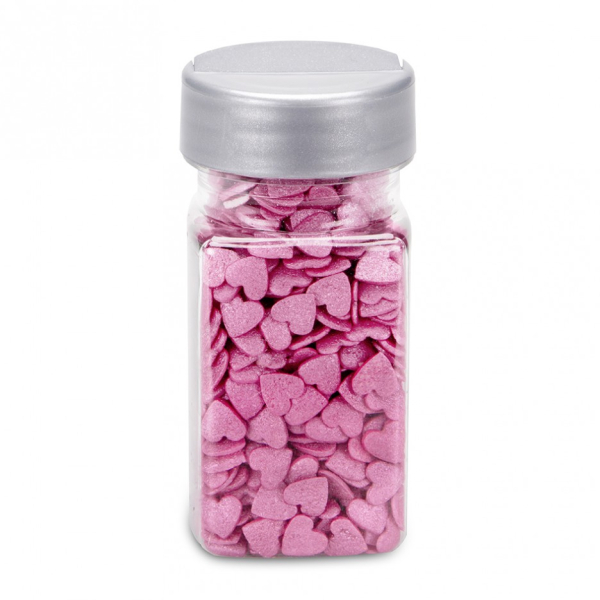 Dekorzucker Herzen Purple 50g. Städter