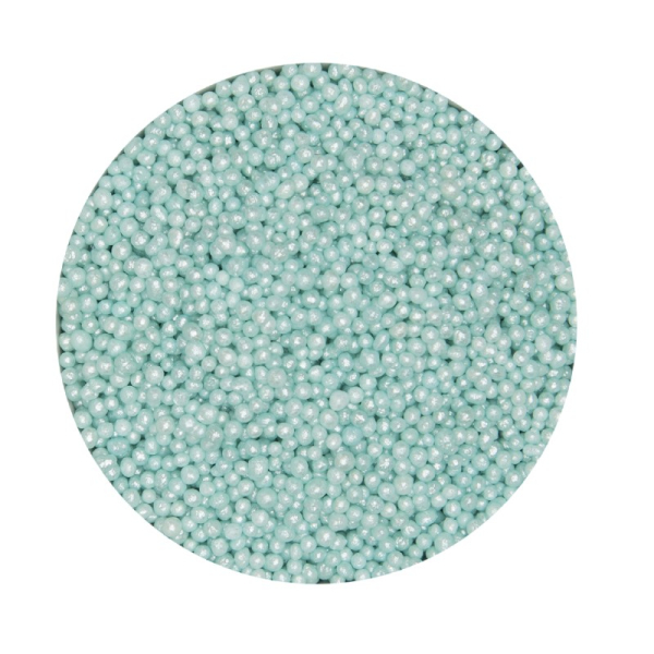 Dekorzucker Nonpareilles Türkis 65g. Städter