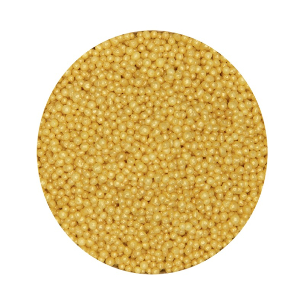 Dekorzucker Nonpareilles Gold 65g. Städter