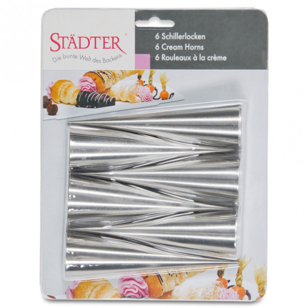 Schillerlockenform 6er Set 14 cm Städter