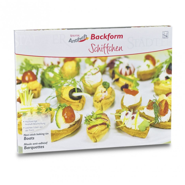 Schiffchen-Form mit 16 Schiffchen Städter