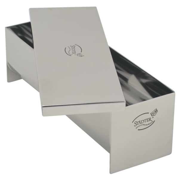 Pasteten- und Terrinenform mit Deckel Städter 1000ml.
