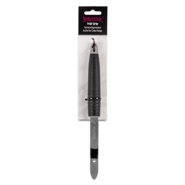 Backrand-Tortenringmesser, Soft-Grip, 11,5 cm, Städter