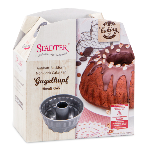 Gugelhupf-Backform, antihaft, 16 cm, Städter - We love baking.