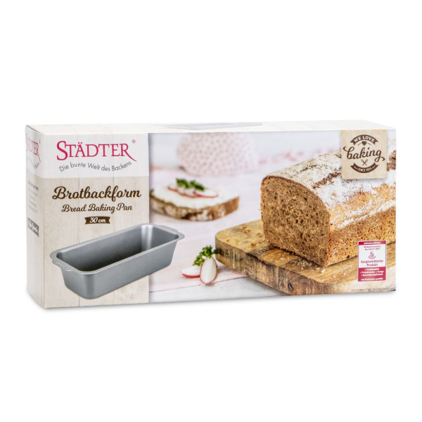 Brotbackform 30 cm antihaft, Städter