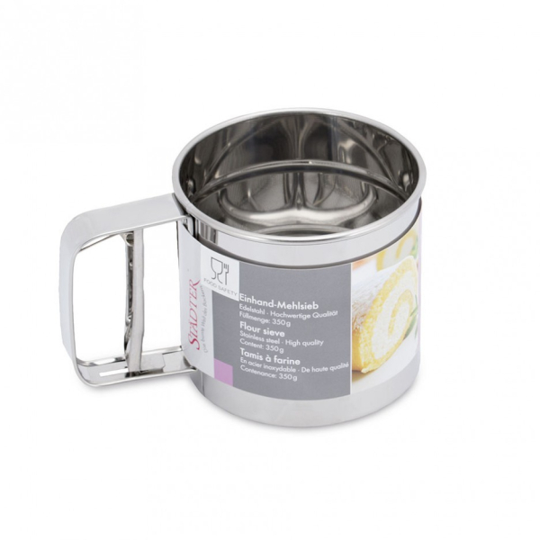 Mehlsieb Einhand mittel 350g.