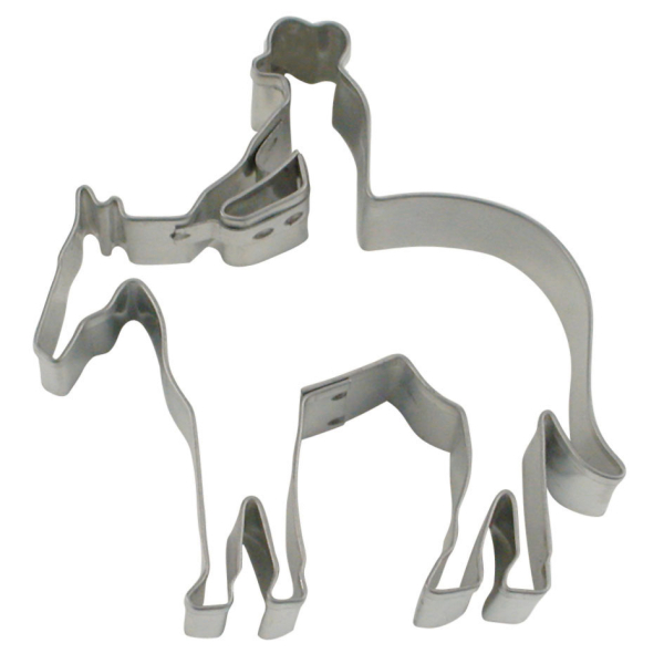 Reiter mit Pferd 7 cm
