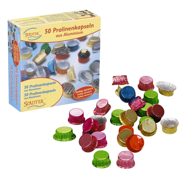 Pralinenkapseln Aluminium Städter