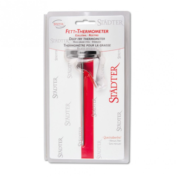 Fett- und Frittier-Thermometer 15,5 cm, Städter