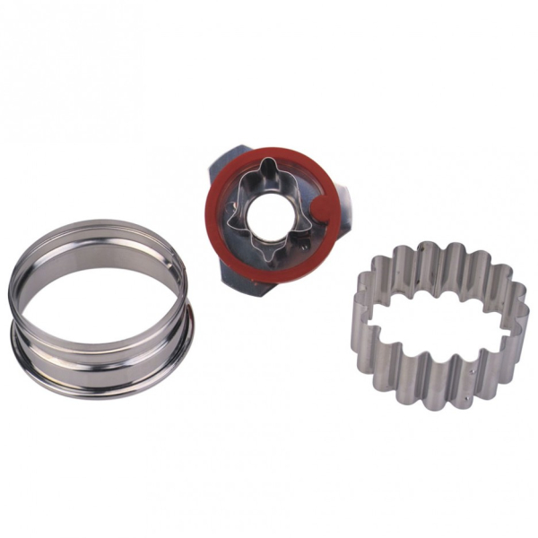Linzer m. Glocke mit Auswerfer 4,8 cm Edelstahl