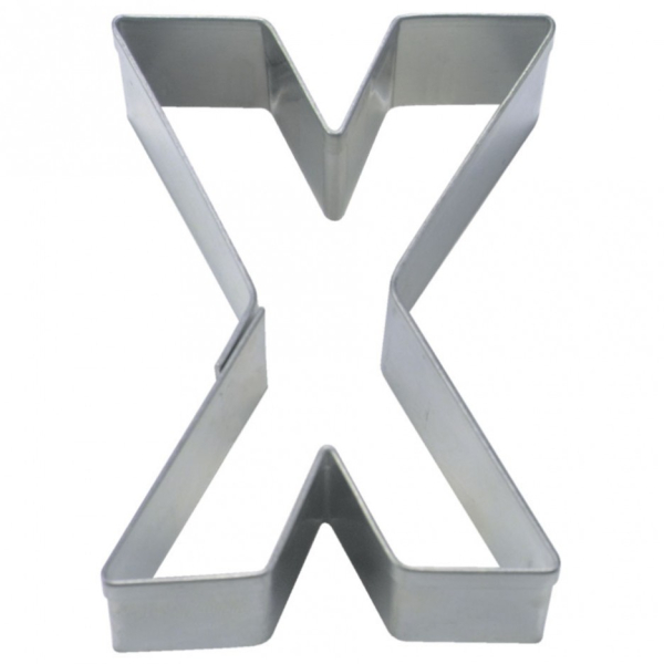Buchstabe "X", 6,5 cm