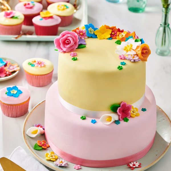 Rollfondant FunCake Feuer-Rot / Fire-Red 250g.