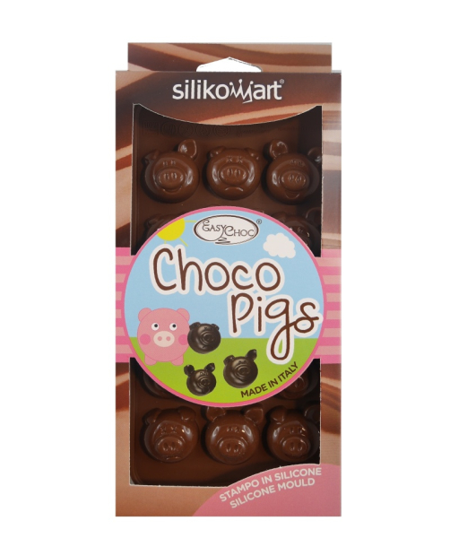 Silikomart Easy Choc Pigs / Schweinchen