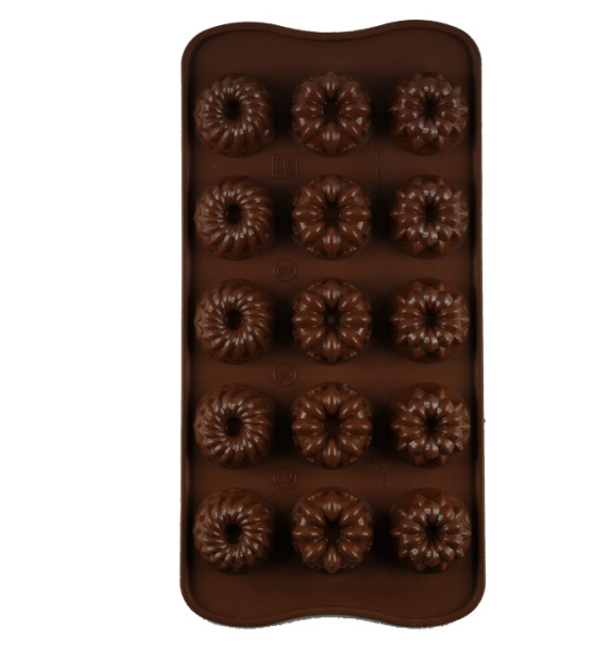 Silikomart Easy Choc Fantasia-MiniGugelhupf
