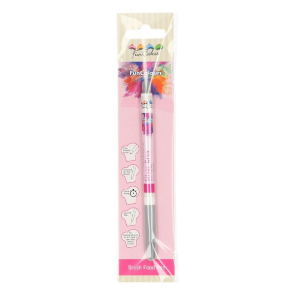 Speisefarben-Stift Silber Funcakes